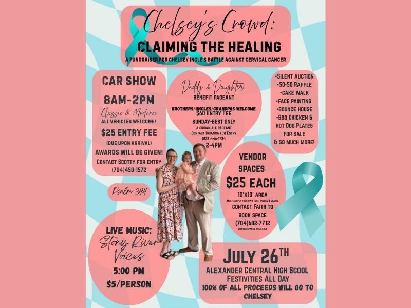 Car Show For Chelsey Claiming The Healing