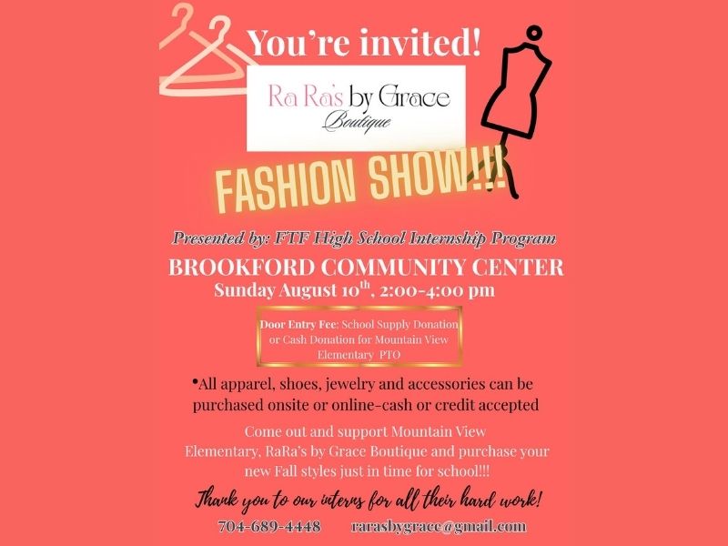 RA RA’s by Grace boutique fashion show